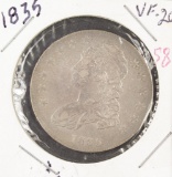 1835 BUST HALF DOLLAR