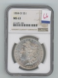 1884-0 MORGAN DOLLAR