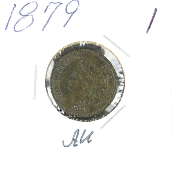 1879 - INDIAN HEAD CENT - AU