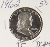 1962 - PROOF FRANKLIN