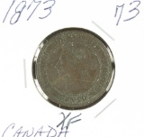 1882 - CANADIAN LARGE CENT - XF