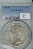 1925 - PEACE DOLLAR