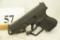Glock, Model 26, Semi Auto Pistol, 9 mm cal,