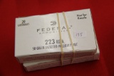 2 Boxes  of 20, Federal 223 Rem 50 gr JHP