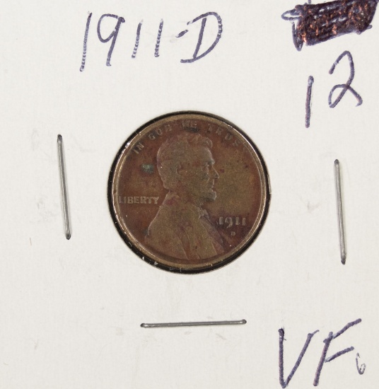 1911-D LINCOLN CENT