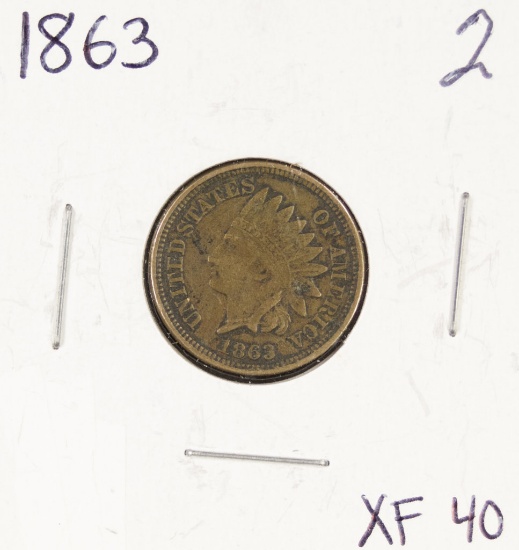 1863 INDIAN HEAD CENT