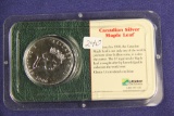1988 - CANADIAN SILVER MAPLE LEAF