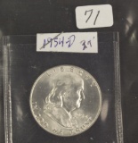 1954-D FRANKLIN HALF DOLLAR