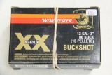2 Boxes of 5, Winchester Magnum XX, 12 ga 3