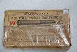 1 Box of 20, Winchester 7 mm Full Patch Cart