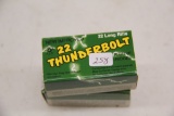 2 Boxes of 50, Thunder Bolt 22 LR, 2 Times the