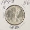 1943-S WALKING LIBERTY HALF DOLLAR - BU