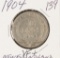 1904 - NEW FOUNDLAND 50 CENTS - VF+