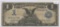 SERIES OF 1899 - ONE DOLLAR SILVER CERTIFICATE