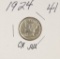 1924 - MERCURY DIME - AU