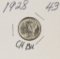 1928 - MERCURY DIME - BU