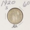 1920-S STANDING LIBERTY QUARTER - AU