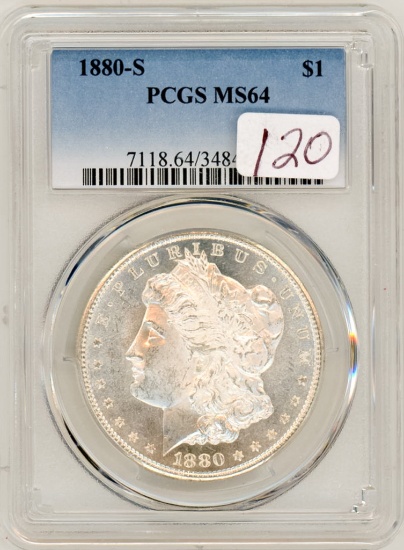 1880-S PCGS MS64 - MORGAN DOLLAR