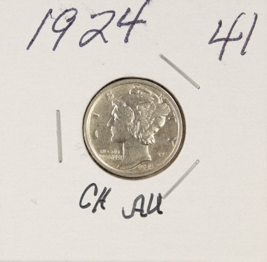 1924 - MERCURY DIME - AU