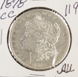 1878-CC MORGAN DOLLAR - AU