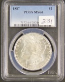 1887 - PCGS MS 64 - MORGAN DOLLAR