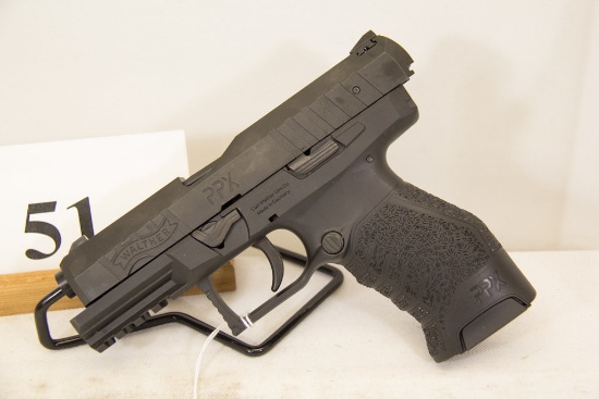 Walther, Model PPX, Semi Auto Pistol, 9 mm cal,