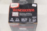 1 Box of 25, Winchester, AAHS, 28 ga, 2 3/4