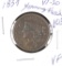 1837 - YOUNG HEAD LARGE CENT - VF