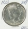 1922 - PEACE DOLLAR - UNC