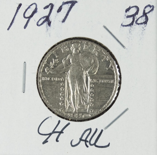 1927 - STANDING LIBERTY QUARTER - AU