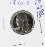 1970-S PROOF WASHINGTON QUARTER