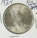 1924 - PEACE DOLLAR - UNC