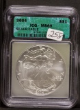 2004 - ICG MS69 - SILVER EAGLE