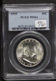 1955 - PCGS MS-64 FRANKLIN HALF DOLLAR