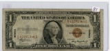 ONE DOLLAR SILVER CERTIFICATE 