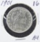 1901 - BARBER HALF DOLLAR - AU