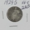 1929-S STANDING LIBERTY QUARTER - VG