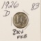 1926-D MERCURY DIME - BU