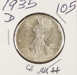 1935-D WALKING LIBERTY