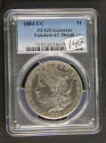 1884-CC PCGS GENIUNE - AU