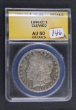 1890-CC ANACS AU50 MORGAN DOLLAR