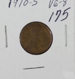 1910-S LINCOLN CENT - VG
