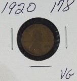 1920 - LINCOLN CENT - VG