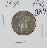 1930 - STANDING LIBERTY QUARTER - VF