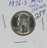 1976-S 40% PROOFWASHINGTON QUARTER &