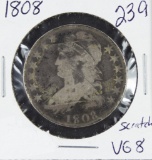 1808  - CAPPED BUST HALF DOLLAR