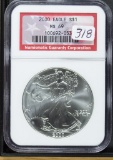 2000 - NGC MS -69 SILVER EAGLE