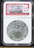 2001 - NGC MS -69 SILVER EAGLE