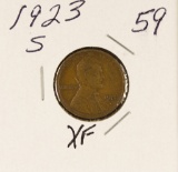 1923-S LINCOLN CENT - XF