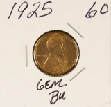 1925 - LINCOLN CENT - BU